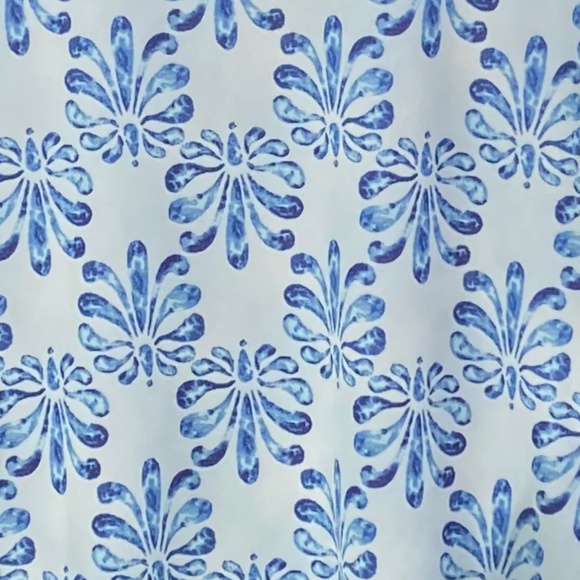 LuLaRoe S dress w/blue floral print & pockets!!! ๐ *LuLaRoe Unicorn* ๐ฆ๐ฆ - Picture 4 of 4